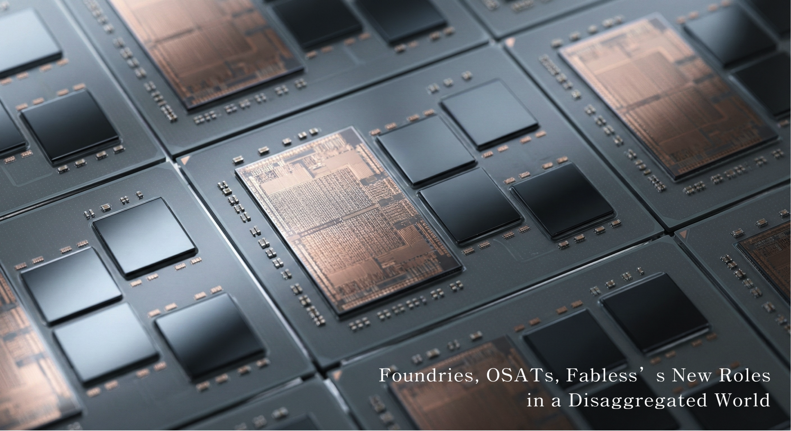 Foundries, OSATs, Fabless’s New Roles in a Disaggregated World